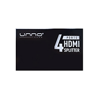 Splitter Unno 4 Puertos Hdmi 4k x 2k 30hz 3d Compatible