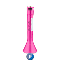Micrófono Para Karaoke Vivitar Bluetooth Luces Led