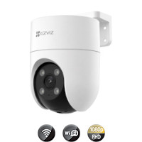 Cámara De Seguridad Exterior EZVIZ H8C Visión Nocturna 1080p 360°
