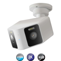 Cámara De Seguridad Ext Xiaomi Cw100 Dual Visión Nocturna 2K