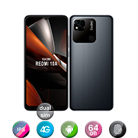 Xiaomi Redmi 10a 6,53" 4g 3gb 64gb 13mp+5mp